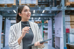 What is a Business Continuity Plan? 2 portrait asian woman business owner using digital tablet checking amount stock product inventory shelf distribution warehouse factorylogistic business shipping delivery servic 1